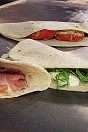 Spezialität im Cucina Divina sind u.a. Piadinas aus der Emilia Romagna (Foto: Marikka-Laila Maisel)